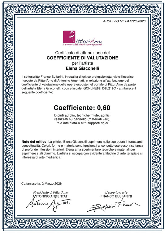 Il valore del percorso artistico: la mia certificazione come artista