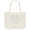 Elena Giaconelli Shopper D’Autore: La Veggente canvas tote bag with vibrant, artistic illustration featuring a wise woman.